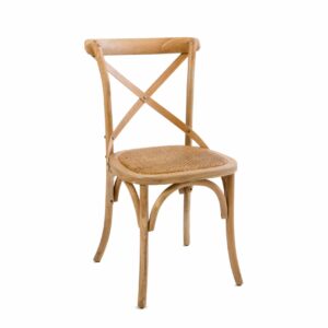 Cross back chair hire