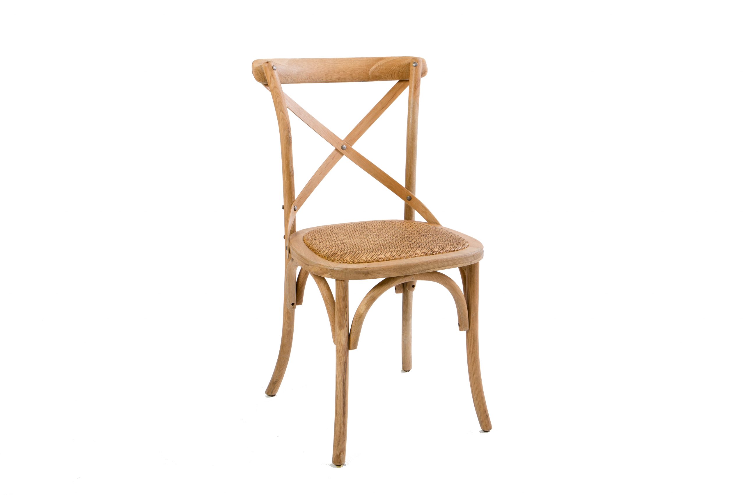 Cross back chair hire