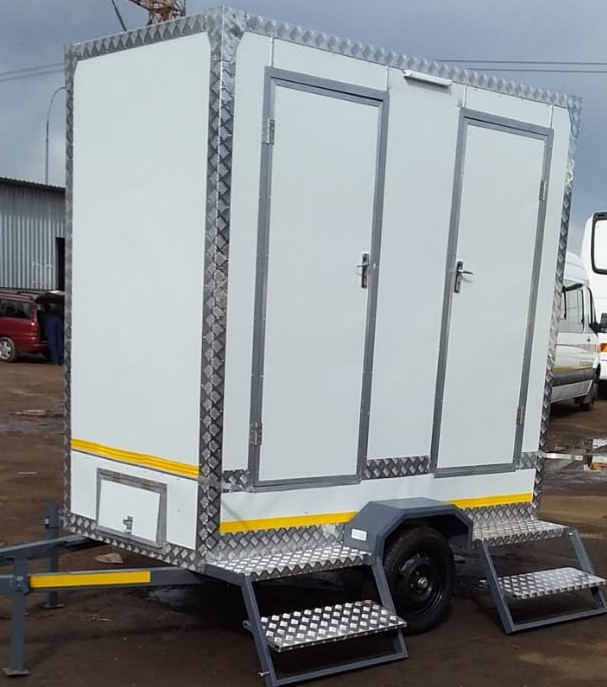 VIP Double trailer portable toilet