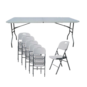 chair and table hire near me