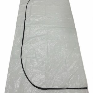 Disposable plastic  Body bags-with centre zip Large