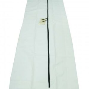 180 Micron Body bag Hospital Body Bags  white U-Shape Zip