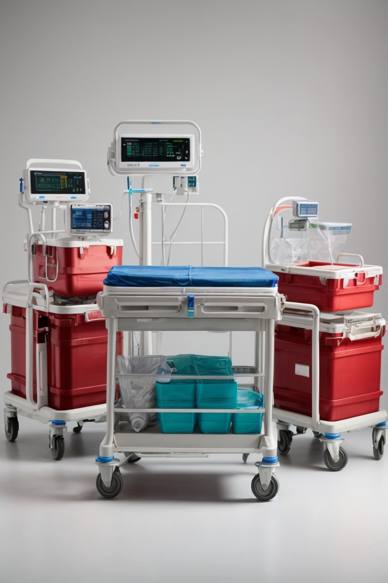 Allergy and Immunology Emergency Trolley