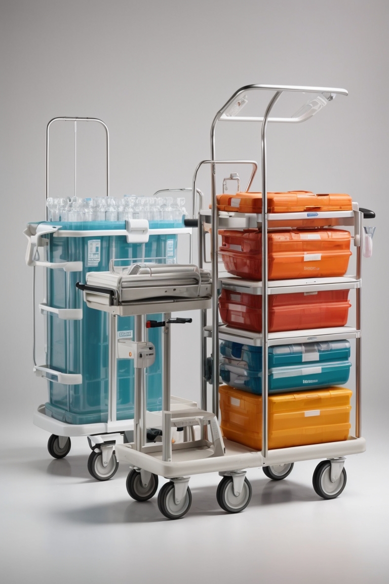 bellman's luggage trolley