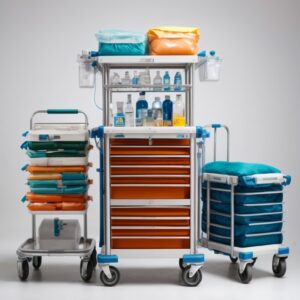 Emergency medicine trolley