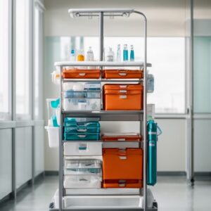 Code Blue Resuscitation Cart