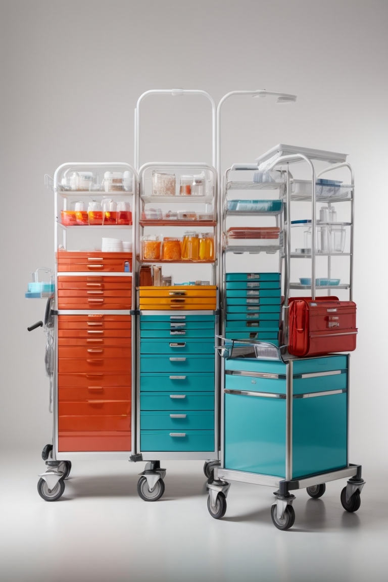 stainless steel stretcher trolley