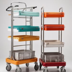 waitstaff service trolley