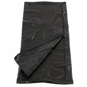 Disposable plastic  Body bags-with centre zip Large