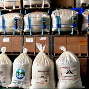 Bulk elemental chlorine free