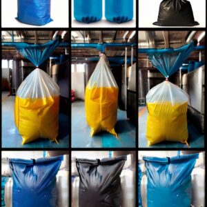 Bulk bromine and water