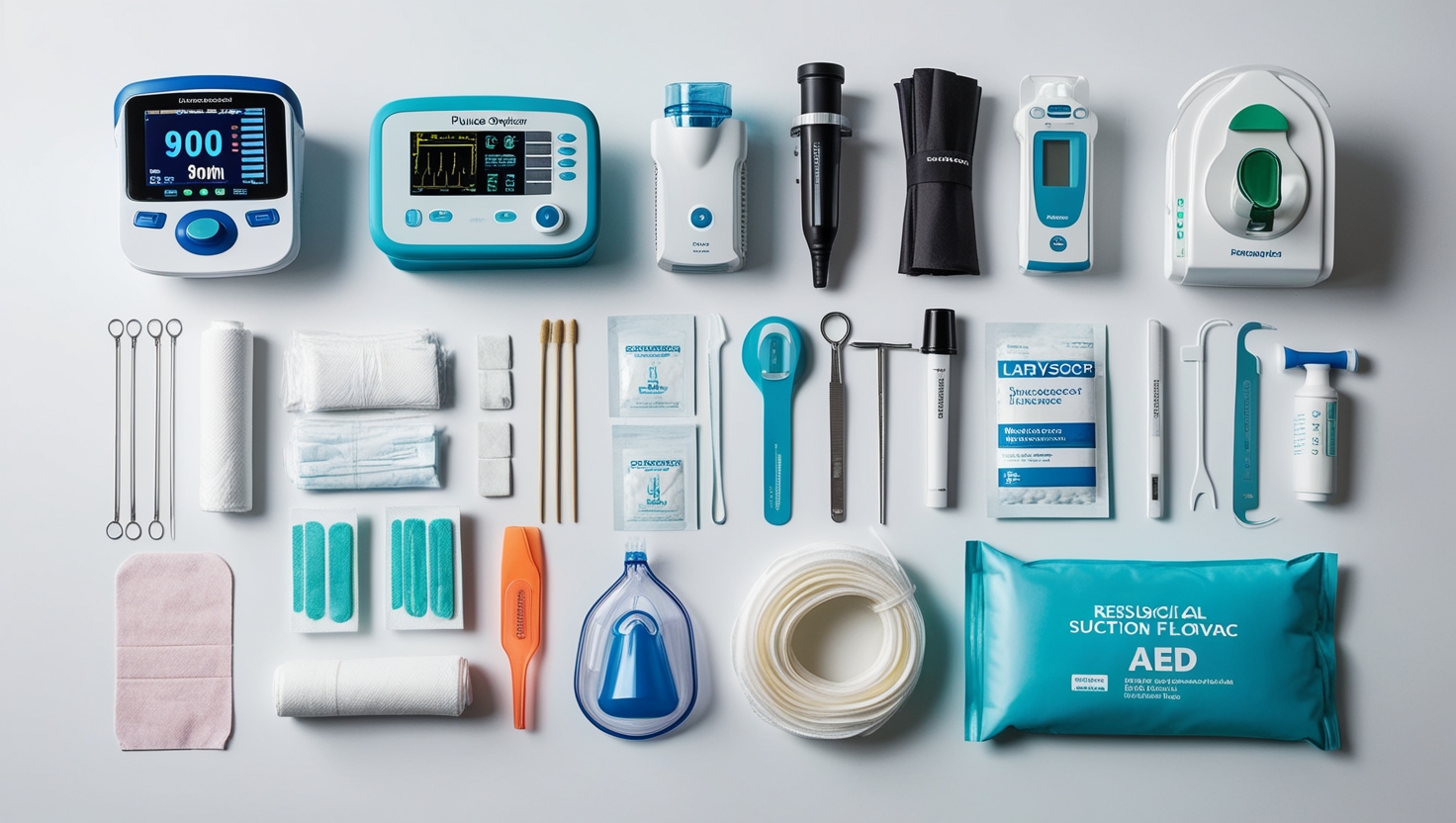 Laryngoscope Set F/O Mega Paed 3Blade MC