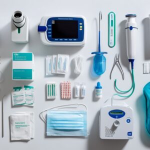 Laryngoscope Set F/O Mega 4 Blade Mac