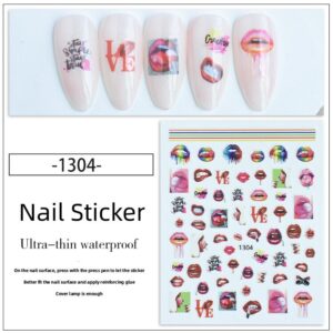Alternative view of Nail Art Sticker - #1304