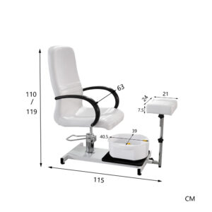 Alternative view of Pro Pedi Station
