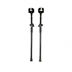 Steel crutch