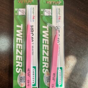 2x Pink Vetus tweezers DEMO