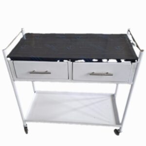 Anesthetic 2 drawer trolley local