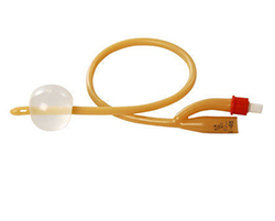 Foley Catheter – 100% Silicone Latex, FG 10–20