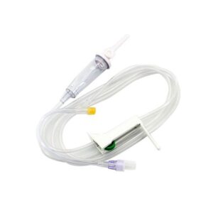 Admin Infusion Set with 1 Y Site without Needle 20 drops 180cm (pack of 100s)