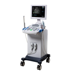 WED 660 Ultrasound Trolley – White, 15″ LCD