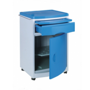 Bedside locker on castors D-2