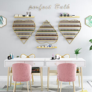 Alternative view of Love Nail Polish Display Set - 3pc - Gold