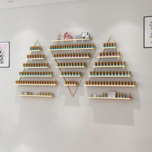 Alternative view of Glam Shelf Polish Display - 3pc set - Gold