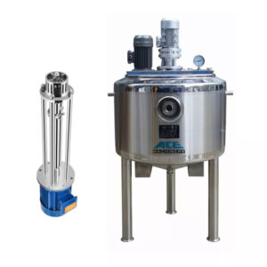 Alternative view of Homogeniser Mixer Emulsifier 500L