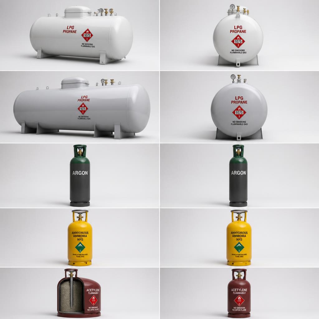 MC Acetylene Cylinder